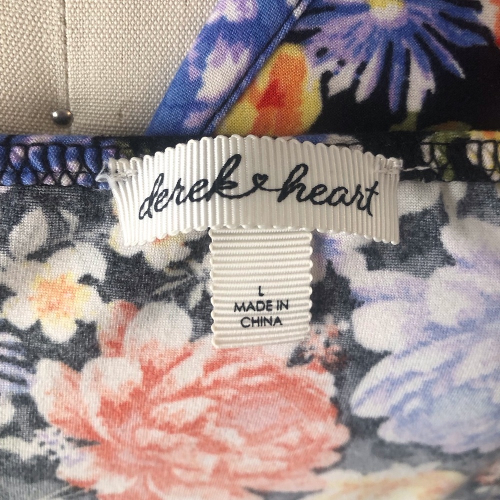 Multicolor floral halter romper